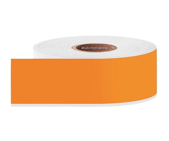 3-8718-05 クライオロールテープ 25mm×15m オレンジ TJTA-25C1-50OR GA International 印刷