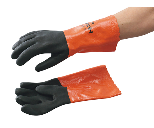 3-8762-05 防寒手袋 トモニイボア 300±5mm 3L 中部物産貿易 印刷