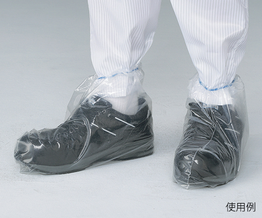 3-8990-01 スリップ防止VR(TM)靴カバー クリアー PolyConversions 印刷