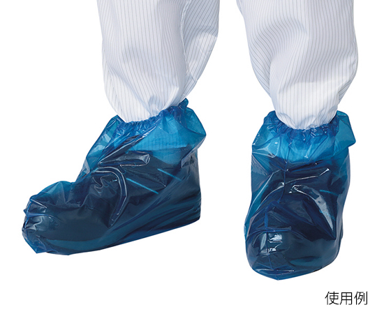 3-8990-02 スリップ防止VR(TM)靴カバー 青 PolyConversions