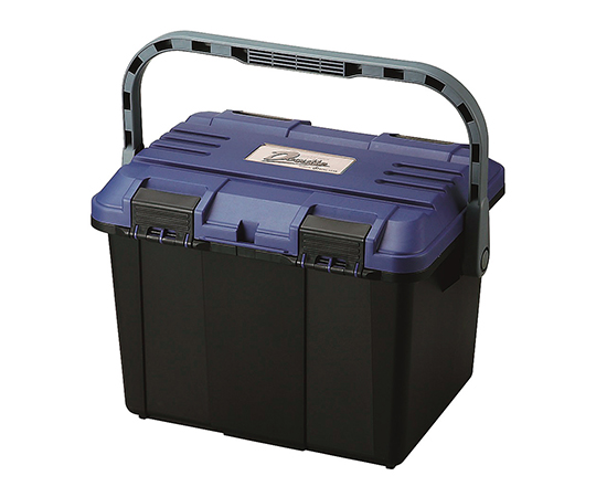 3-9330-01 工具箱(ドカット) ブルー/ブラック D-4700-B リングスター 印刷