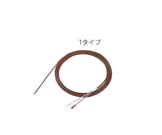 3-9392-12 先端ビニールモールド熱電対 T-Φ0.32 印刷