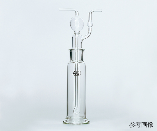 透明共通摺合ガス洗浄瓶 ドレッセル式 250mL