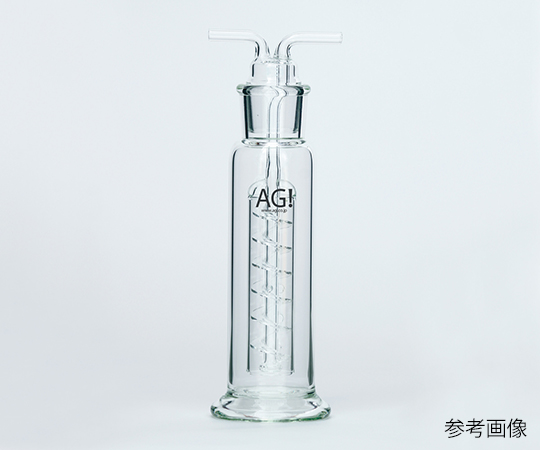 3-9412-07 透明共通摺合ガス洗浄瓶 市ノ瀬式 250mL 4112-250 旭製作所 印刷
