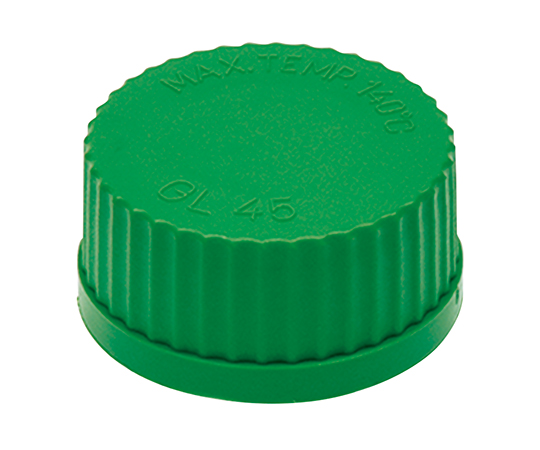 3-9795-03 ネジ口瓶用キャップ 緑