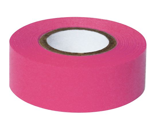 3-9875-07 耐久カラーテープ 幅25.4mm ピンク ASO-T34-7 アズワン(AS ONE) 印刷