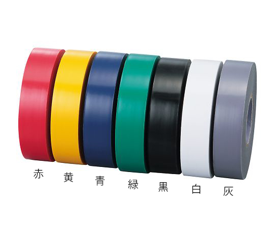 3-9929-05 電気絶縁用テープ 黒 IA84(BIAck)(10巻)