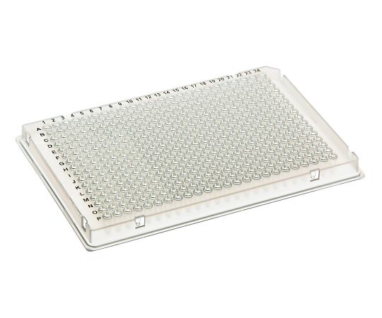 3-9989-02 PCRプレート(フルスカートタイプ) UltraFlux 384穴 3435-00(10枚)