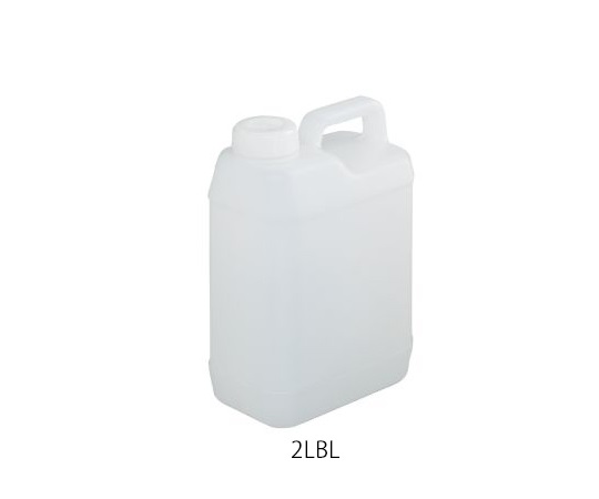 【受注停止】4-366-01 角型ボトル(脈動防止タイプ) 2L 2LBL 成和化学工業