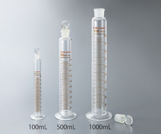 有栓メスシリンダー(硼珪酸ガラス3.3) 10mL