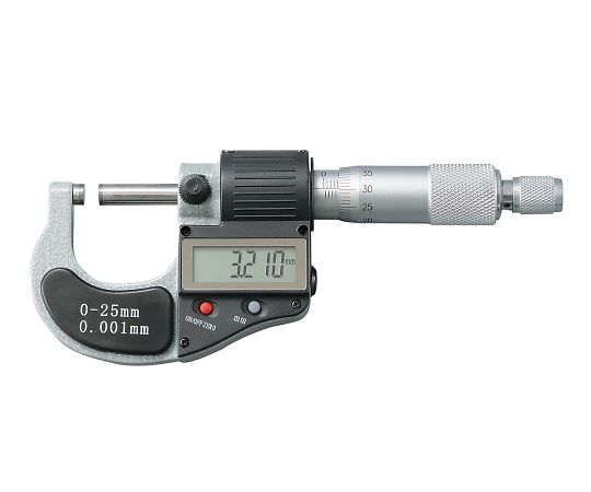 4-575-01 デジタルマイクロメーター(測定範囲0~25mm) IDM025 アズワン(AS ONE) 印刷