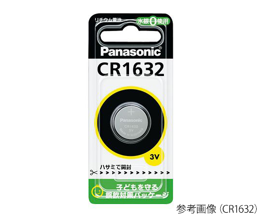 4-920-01 コイン型リチウム電池 (P)CR1632 パナソニック(PANASONIC) 印刷