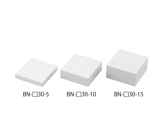 4-1316-01 窒化ホウ素板 六方晶 30×5mm BN-□30-5
