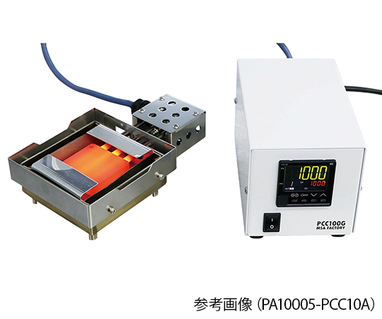 4-1352-02 ホットプレート(温度コントローラー・安全カバー付) PA10005-CC-PCC10A MSAファクトリー 印刷