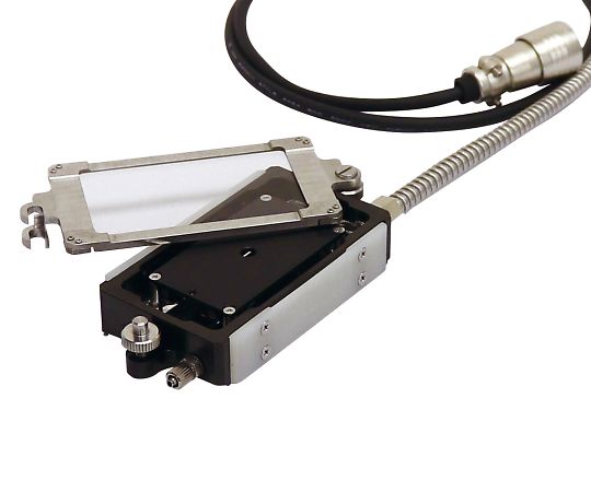4-1354-02 顕微鏡用ヒートステージ(流量計付コントローラー仕様) ガスパージ機能付 貫通穴/透過構造タイプ PN-121D-PCC10A-FL MSAファクトリー 印刷