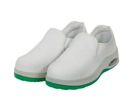 4-1536-06 クリーンルーム用静電セーフティシューズ(エアークッション入) 27.0cm CC-534-11