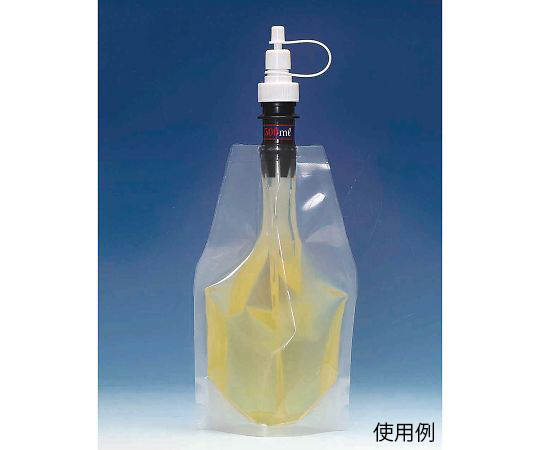 4-1693-02 真空ハジーボトル 液体用真空保存容器 500mL ハジー技研 印刷
