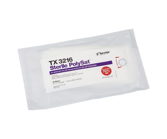 滅菌プリウェットワイパー PolySat® TX3216(20枚)