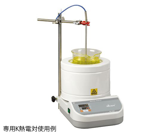 4-1973-01 ビーカー用マントルヒーター デジタル温度調節器付き 100mL MS-DMB1 MS-DMB1(1台)