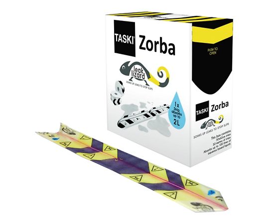4-1977-01 吸水シート Zorba(ゾルバ) 6001469(50枚) シーバイエス 印刷