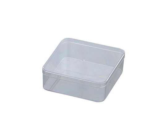 スチロール角型ケース(PS) 130×130×45mm 642(12個)