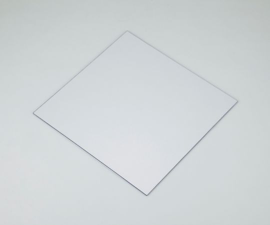 4-2287-01 樹脂板材 495×495×1mm PET-050501