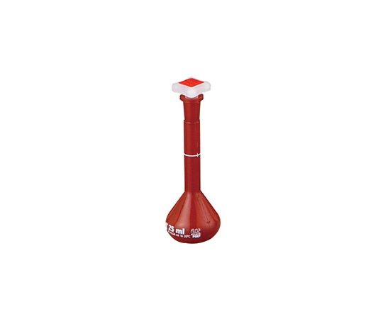 遮光共栓メスフラスコ(PMP) 25mL 671950
