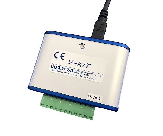 微小流量計NTF・ディスポーザブル圧力センサーDPS用 通信アダプター V-KIT