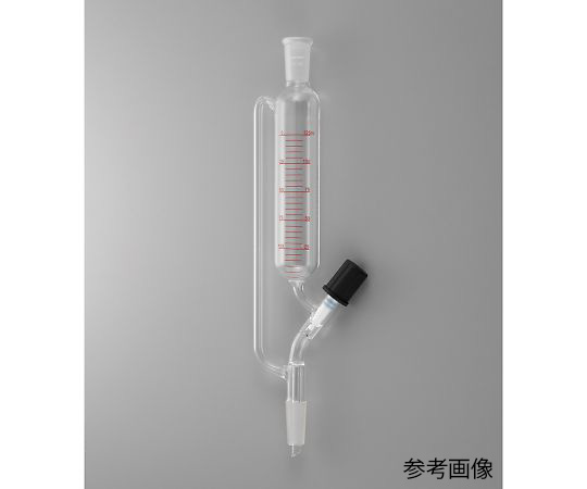 4-2646-01 分液ロート(平衡型、ニードルバルブ、目盛付) 60mL SFV60-1938 アズワン(AS ONE)