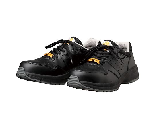 4-2811-03 静電気帯電防止靴 ダイナスティ SD ブラック 23.0cm SD-22 ドンケル 印刷