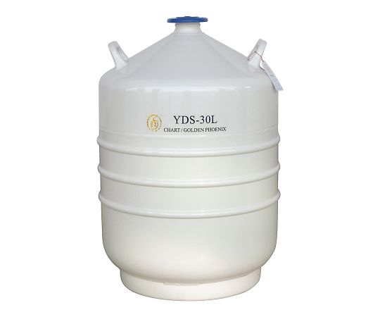4-2856-04 液体窒素容器 Φ50×Φ446×670mm YDS-30L CHART 印刷
