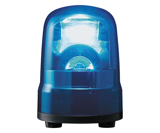 4-3062-03 LED小型回転灯 青 SKH-M2-B パトライト 印刷