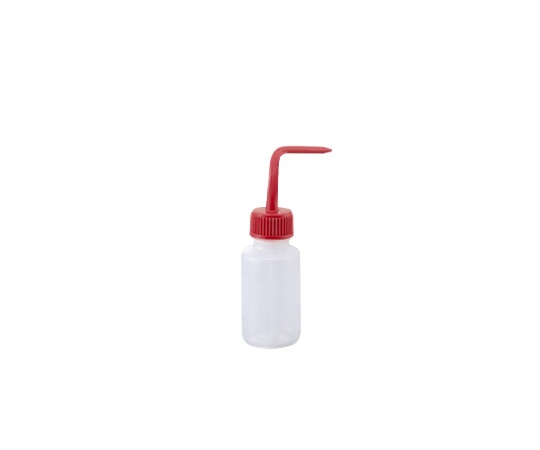 4-5663-01 カラフル洗浄瓶 細口(赤)100mL アズワン(AS ONE) 印刷