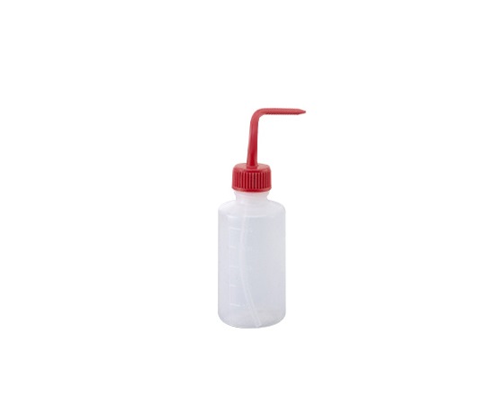 4-5663-02 カラフル洗浄瓶 細口(赤)250mL アズワン(AS ONE) 印刷