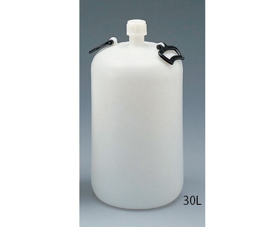 5-009-06 細口瓶(ポリエチレン製) 30L(取手付) 印刷