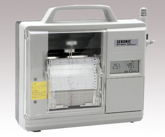 5-3046-22 温湿度記録計 ST-50M セコニック 印刷