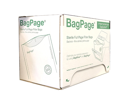 5-5042-11 バッグミキサー BAGPAGE400(500枚) インターサイエンス 印刷