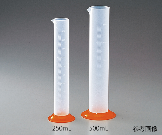 6-239-22 ポリシリンダー(PP) 25mL 日本メデカルサイエンス 印刷