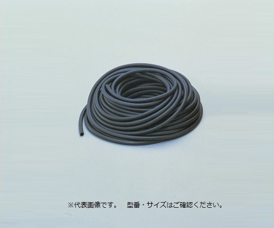 6-594-09 ニューゴム管 黒 15×20(1kg) 印刷