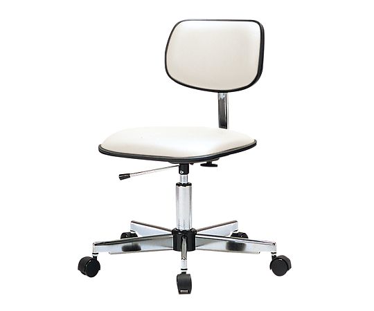 クリーンルーム用 チェアー ホワイト SK-825W(リング無し)