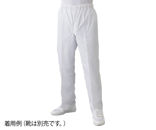 無塵衣FD300A パンツ・ホワイト L
