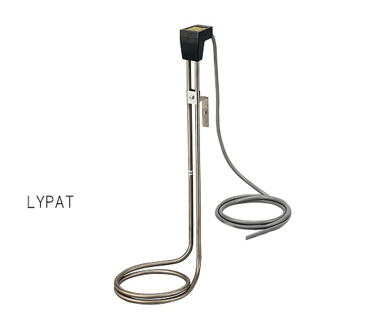 チタン製投込みパイプヒーター L字型タイプ 420mm LYPAT220