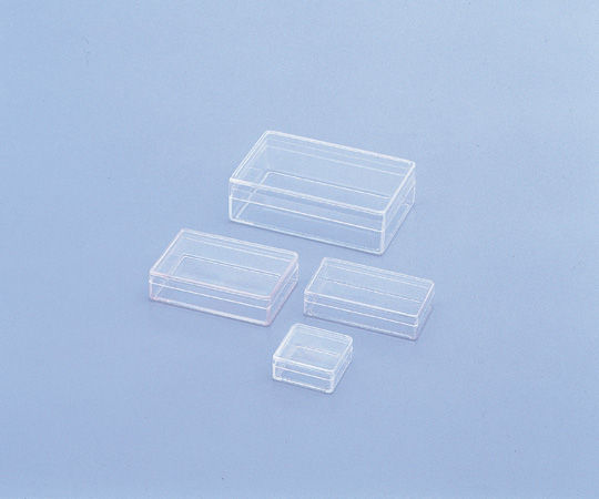 7-2104-01 SCC スチロール角型ケース(純水洗浄処理済み) 1型(10個×5袋) アズワン(AS ONE) 印刷