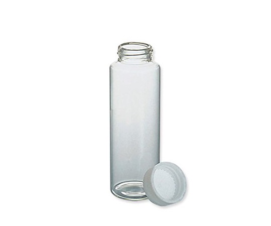7-2110-10 SCCスクリュー管瓶白 110mL No.8(10本×5袋) アズワン(AS ONE)