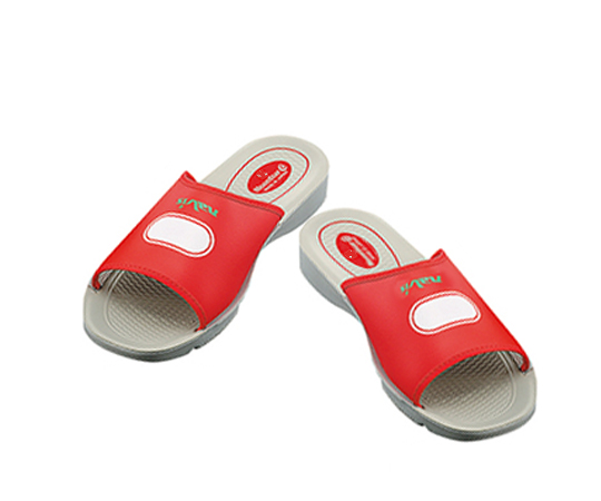 ナビス快適サンダル(ジェットウォッシャー可) レッド 5号(25.0~25.5cm)