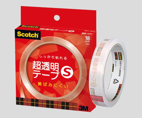 8-501-12 超透明テープS BH-18N スリーエムジャパン(3M) 印刷