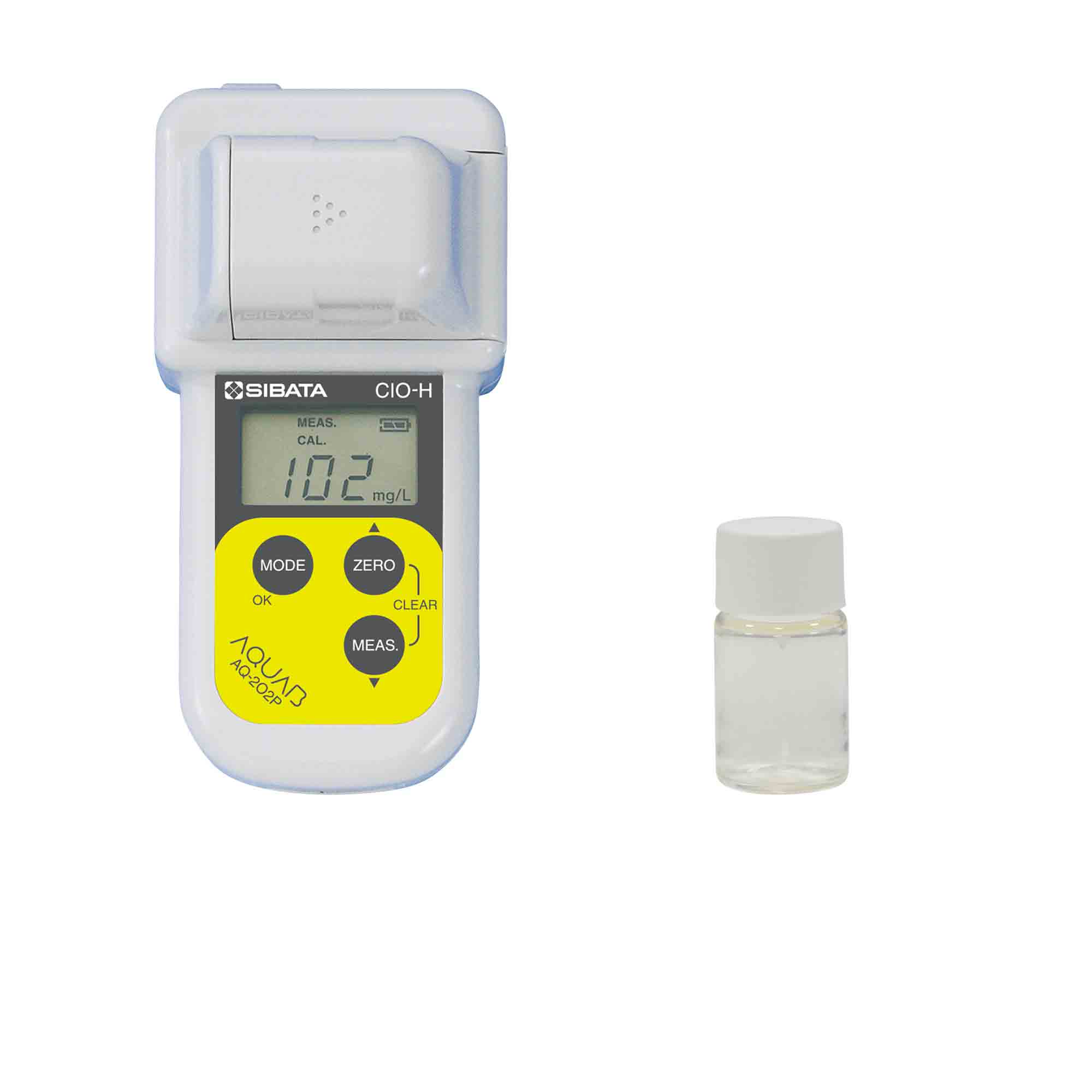 080560-2020 有効塩素濃度測定キット(食品衛生管理対策用) AQ-202P(PET製セル用) 柴田科学(SIBATA)