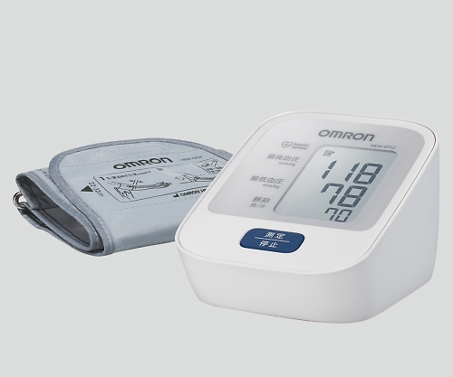 8-4386-21 電子血圧計(上腕式) HEM-8712 オムロン 印刷