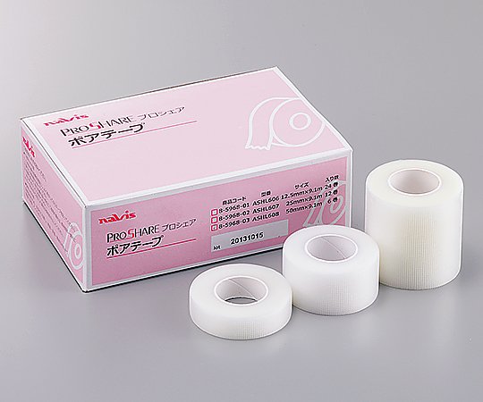 プロシェアポアテープ 25mm×9.1m ASHL607(12巻)