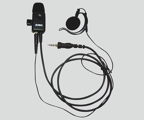 8-6306-12 特定小電力 トランシーバー用 イヤホンマイク(耳かけ型) EME-48A アルインコ 印刷